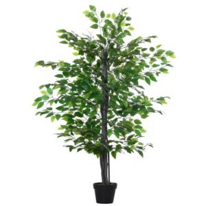 Arbore Artificial de Banan Outsunny, Planta Artificiala, bananier artificial | Aosom Romania