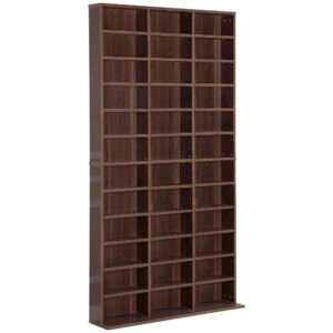 Biblioteca perete pentru camera,birou ,Sarcina 50kg,195x102x23.5cm,maro HOMCOM | Aosom Romania