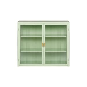 Bufet modern cu două uși, Verde | Aosom Romania