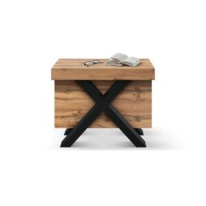 Consolă Linda extensibilă de la 45 cm la 402 cm - NEGRU