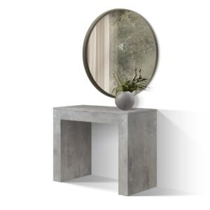 Consola extensibila tip masa Roma - GRI CIMENT - 300 cm/90 cm /76 cm - 12 - Extensibila