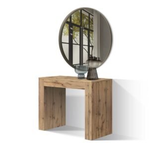 Consola extensibila tip masa Roma - RUSTIC INTEGRAL - 300 cm/90 cm /76 cm - 12 - Extensibila