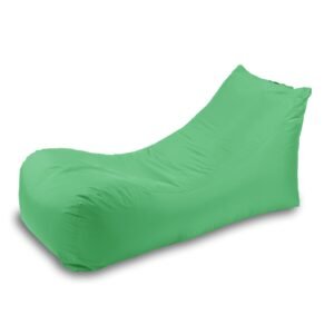 Fotoliu Looloop Pufrelax, Material Impermeabil - Green Apple