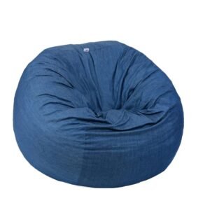 Fotoliu Matusalem, Material Textil - Blue Denim