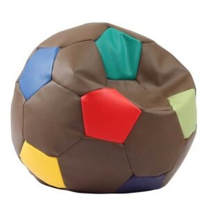 Fotoliu Minge Telstar XL, Material Piele ecologica - Chocolate Sprinkles