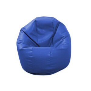 Fotoliu Relaxo, Material Piele Ecologica - Albastru