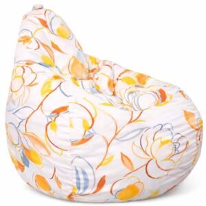 Fotoliu puf copii, Nirvana Light, Material Textil - Blossom