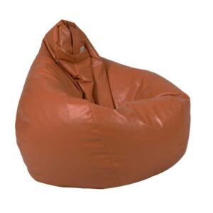 Fotoliu puf copii, Nirvana Light Pufrelax, Material Piele ecologica - Brown