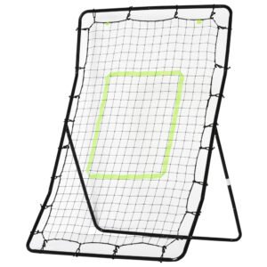 HOMCOM Plasa Elastica Elastic pentru Fotbal și Rugby Portabil, 90x80x140cm | Aosom Romania