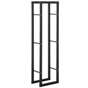 HOMCOM raft stocare lemne, vertical, de interior, 40x25x150cm | Aosom Romania