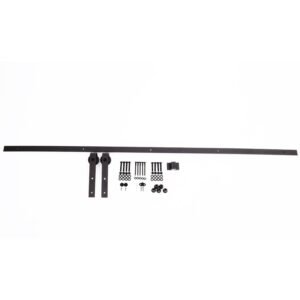 HomCom Binario per Porta Scorrevole Portata 100kg con Kit Accessori