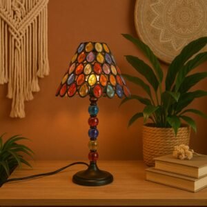 Lampa de masa Boho Cup h 40 cm