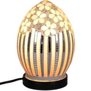 Lampa de masa Mozaic Flower h 21,5 cm