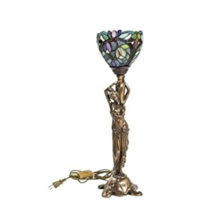 Lampa de masa Tiffany Amfora h 56 cm
