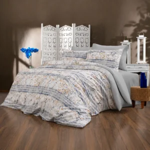 Lenjerie de pat bumbac satinat 2 persoane,homs,serie D 270,00030