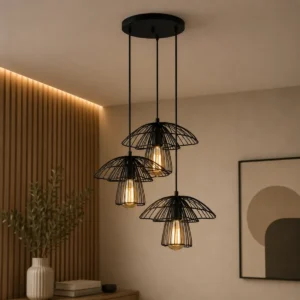 Lustra  negru homs ro11211