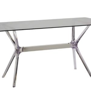 MASA POLIPROPILENA MALIBU - 160 cm / 80 cm - FUME