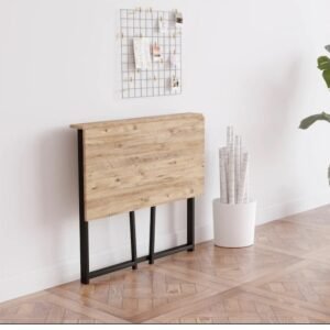 Masa  pliabil cu cadru metalic Homs  seria A660,80 x 50 x 75 cm,W007