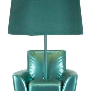 Mauro Ferretti Lampă Pentru Noptieră Midcentury Turcoaz cm Ø 26X43 | Aosom Romania