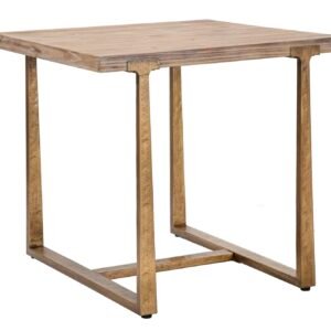 Mauro Ferretti Masă De Bucătărie Ankara, Dimensiuni: 80X80X76 cm. | Aosom Romania