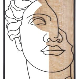 Mauro Ferretti Panel De Perete David -A- cm 50X2X80 | Aosom Romania