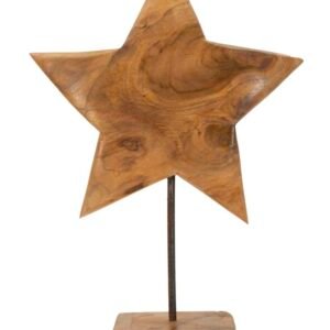 Mauro Ferretti Sculptura Stea Tec cm 28X1242 | Aosom Romania