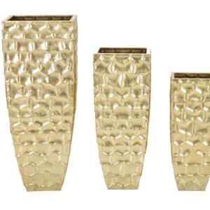 Mauro Ferretti Suport Vaze 3 Bucati, cm 38X38X94-30,5X30,5X76- 23X23X63 | Aosom Romania