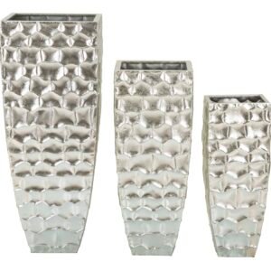 Mauro Ferretti Suport Vaze 3 Bucati cm Ø 38,1X90,8-30,5X75,6-24,8X62,2 | Aosom Romania