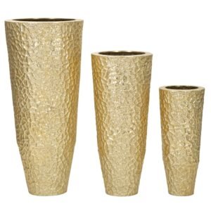 Mauro Ferretti Suport Vaze Glasy, Set 3 Bucăți, Dimensiuni: Ø 50,8X114,9 cm, 40X92,7 cm, 29,8X70,5 cm. | Aosom Romania