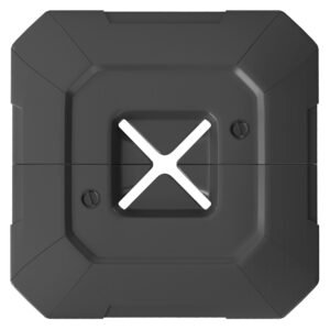 Outsunny Set 2 Greutăți pentru Baza Umbrelei, Bază pentru Umbrelă din HDPE, Reumplibilă cu 80 kg Apă sau 105 kg Amestec Nisip și Apă, 101x101x12 cm, Negru | Aosom Romania