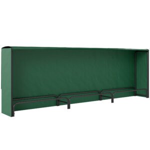 Outsunny Suport Lemne de 1m³ Reglabil cu Acoperire Impermeabilă 300x36x99 cm | Aosom Romania