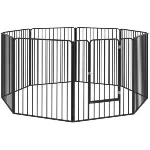 Pawhut tarc Joaca pentru Caini – 6 Panouri Rezistente | Aosom Romania