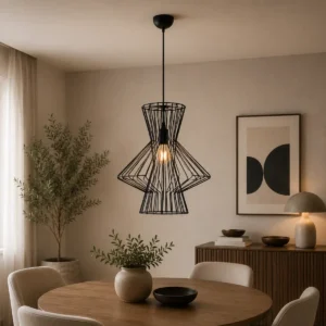 Pendul cu un glob negru-alb homs ro11334
