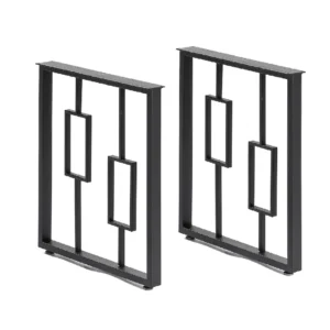 Picioare masa metal, Homs , Negru,52X72 cm,30703