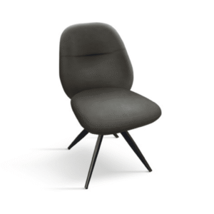 SCAUN ROTATIV SIMPLY -IMITATIE PIELE - GRI