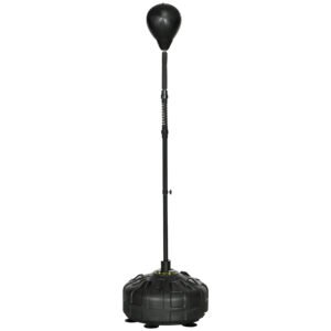 SPORTNOW Minge de Box de Podea Bază Umplută Înălțime Reglabilă 145-180 cm | Aosom Romania