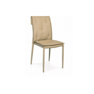 Scaun Solan, structura metalica, piele ecologica - BEJ