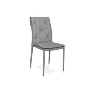 Scaun Solan, structura metalica, piele ecologica - GRI