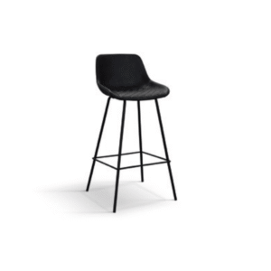 Scaun bar River, piele ecologica structura metalica
