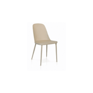 Set 4 scaune GOCCIA -HORECA-POLIPROPILENA - BEJ TAUPE