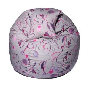 Set Fotoliu King Size cu Perna, Material Textil - Flower Buds