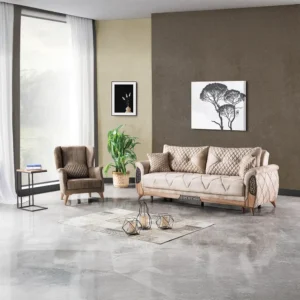 Set canapea cu un fotoliu Peru Homs