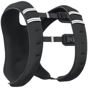 Soozier Vestă cu Greutate Respirabilă de 5 kg cu Buzunar de Depozitare și Bretele de Umăr, Vestă cu Greutate, 40x35 cm, Negru | Aosom Romania