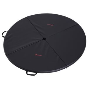 Soozier covoras protectie pliabil, PVC si spuma, Ф150x5 cm | Aosom Romania
